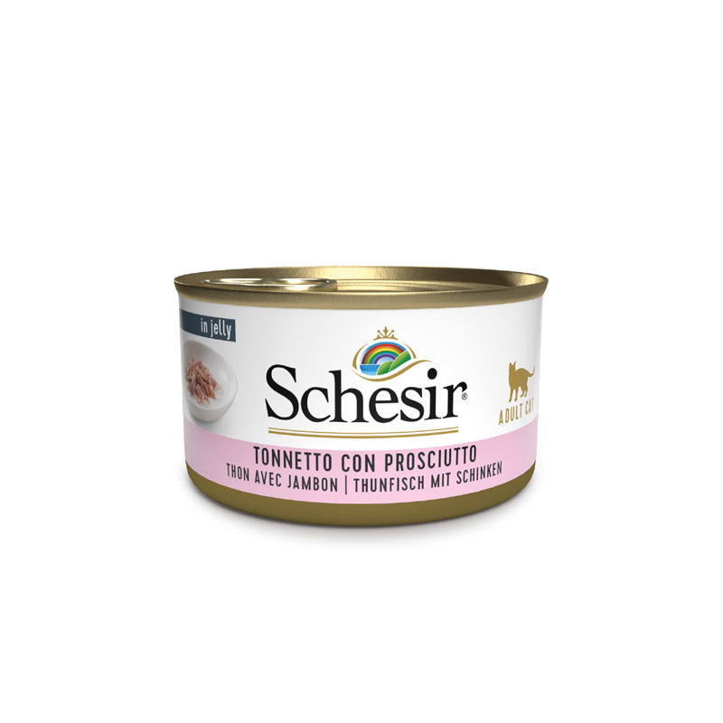 SCHESIR GATTO TONNO E PROSCIUTTO LATTINA 85 GR