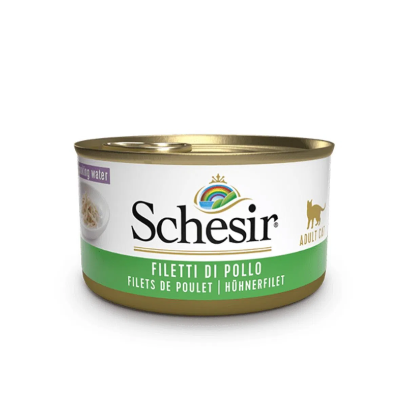 SCHESIR GATTO FILETTO POLLO LATTINA 85 GR