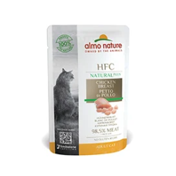 HFC CAT NATURAL PLUS PETTO DI POLLO BUSTINA 55 GR