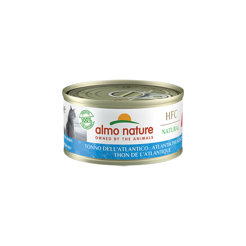 HFC CAT NATURAL TONNO ATLANTICO LATTINA 70 GR