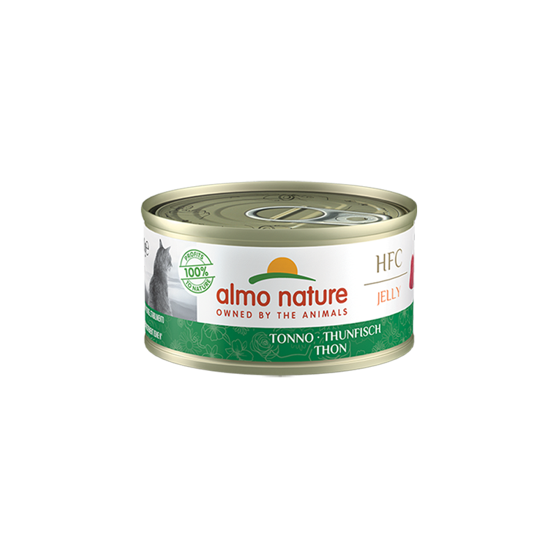 HFC CAT JELLY TONNO LATTINA 70 GR