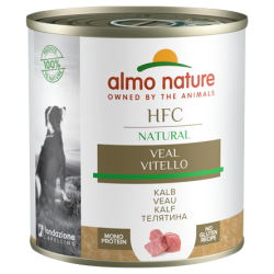 HFC DOG NATURAL VITELLO LATTINA 290 GR