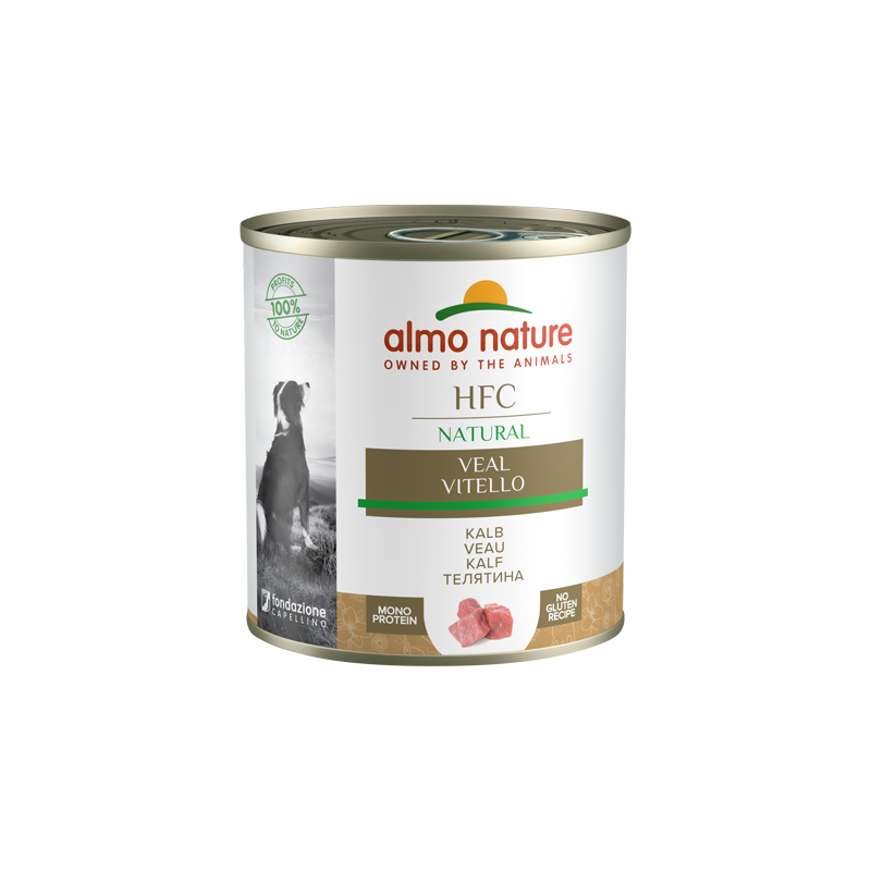 HFC DOG NATURAL VITELLO LATTINA 290 GR