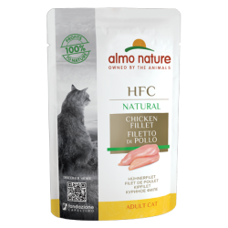 HFC CAT NATURAL FILETTO DI POLLO BUSTINA 55 GR